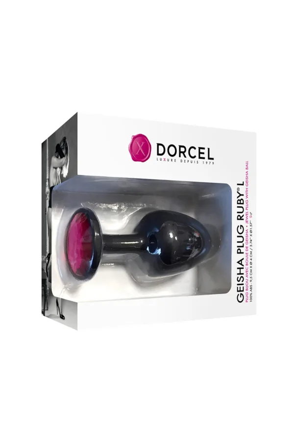 Geisha Plug Ruby L – Dorcel - 94edenstreet.com - sexshop en ligne