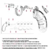 Cage de chasteté 9cm ManCage 01 - 94edenstreet.com - sexshop en ligne