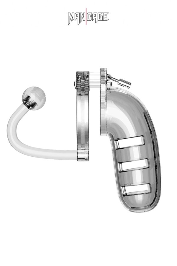 Cage de chasteté 14cm avec plug – ManCage 12 - 94edenstreet.com - sexshop en ligne