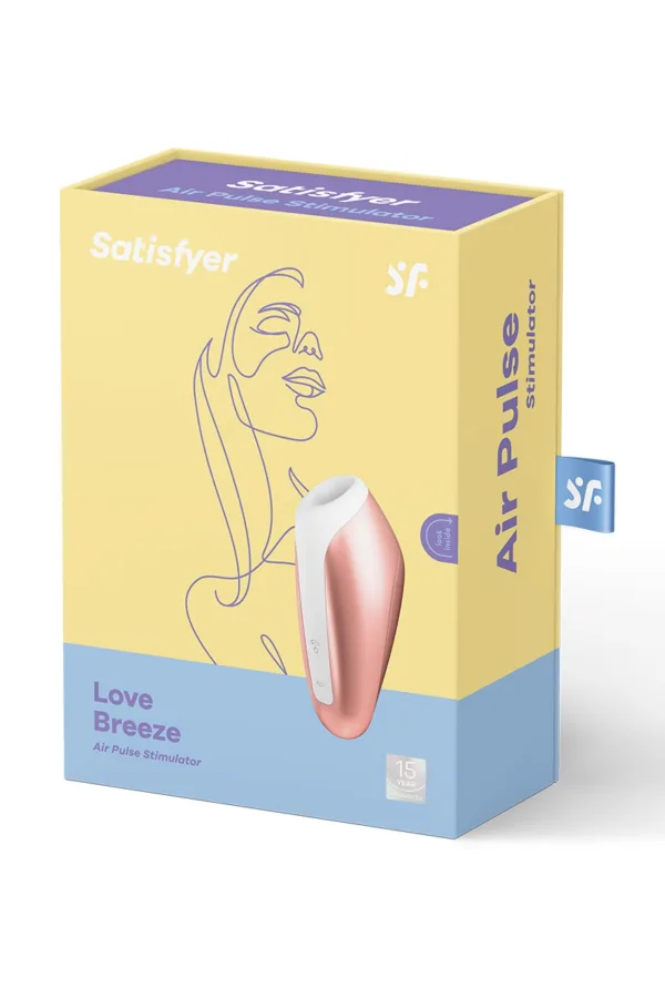 Stimulateur de clitoris Breeze cuivre – Satisfyer - 94edenstreet.com - sexshop en ligne