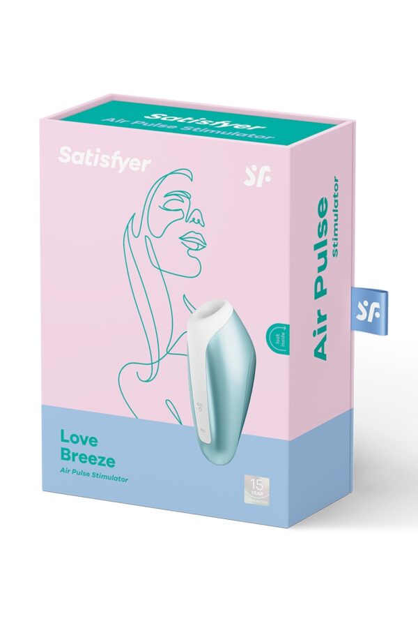 Stimulateur de clitoris Breeze bleu - Satisfyer – Image 3