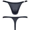 String noir wetlook - Regnes – Image 3