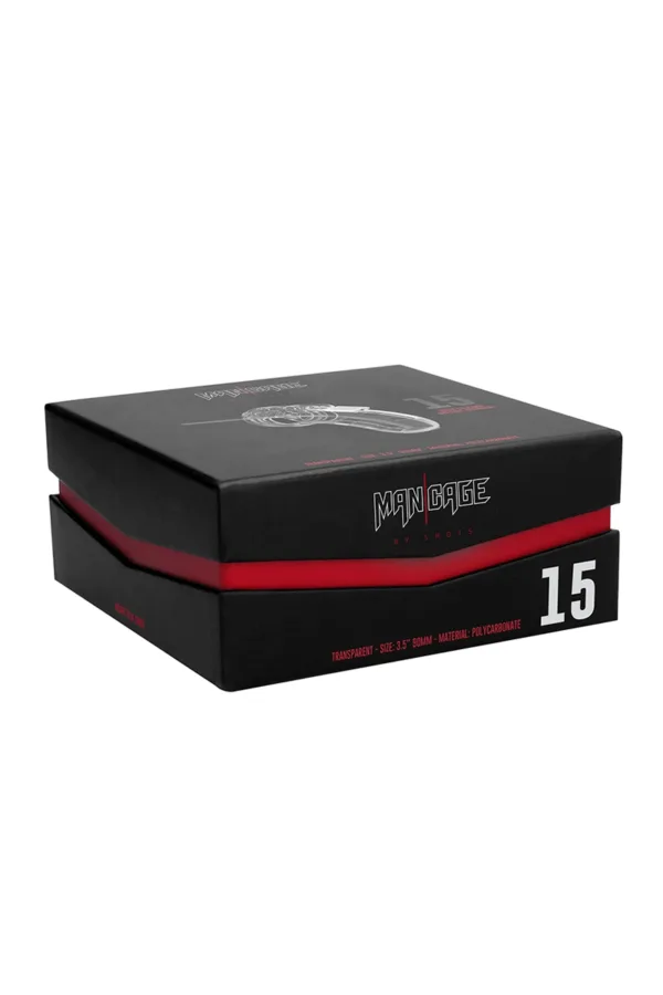 Cage de chasteté 6,5cm avec plug d’urètre – ManCage 15 - 94edenstreet.com - sexshop en ligne