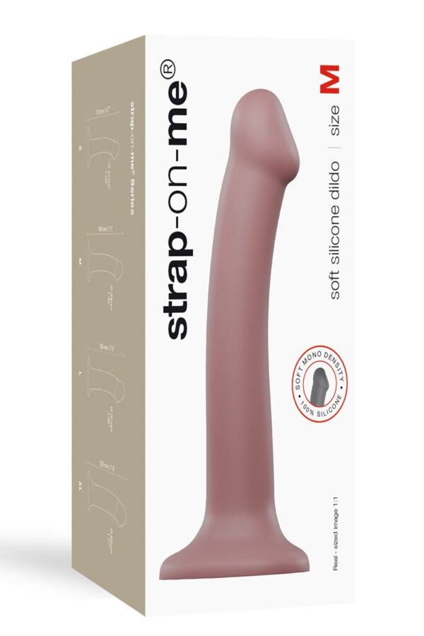 Dildo mono densité vieux rose XL - Strap On Me – Image 3