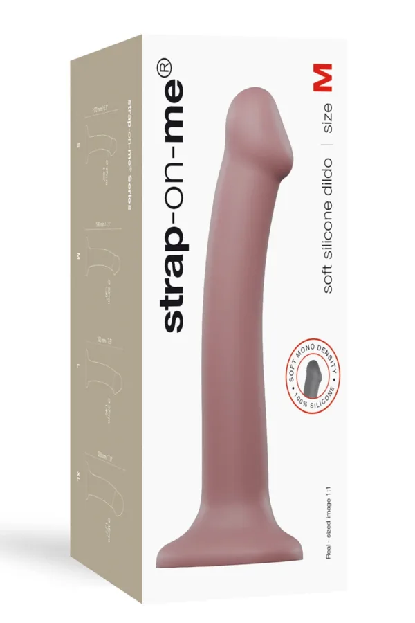 Dildo mono densité vieux rose XL – Strap On Me - 94edenstreet.com - sexshop en ligne