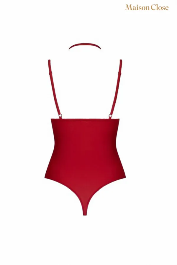Body string seins nus rouge Le petit secret - 94edenstreet.com - sexshop en ligne