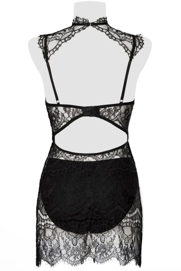 Robe dentelle et culotte – Grey Velvet - 94edenstreet.com - sexshop en ligne