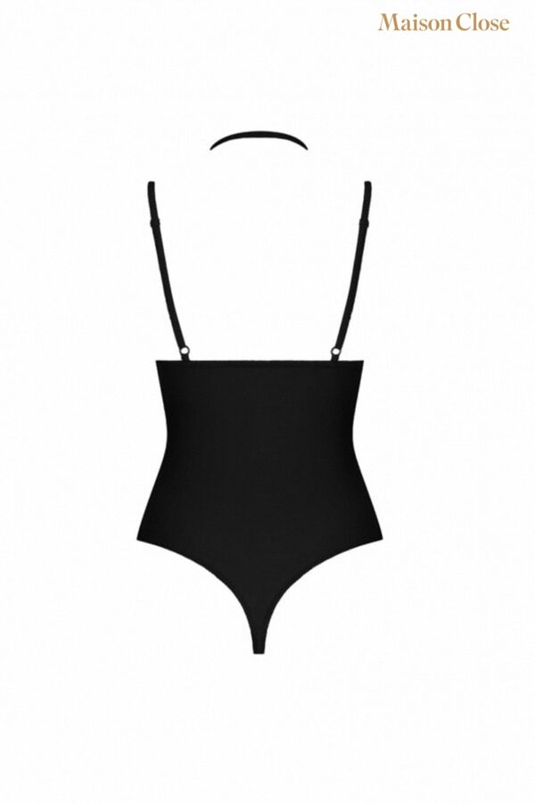 Body string seins nus noir Le petit secret – Image 3