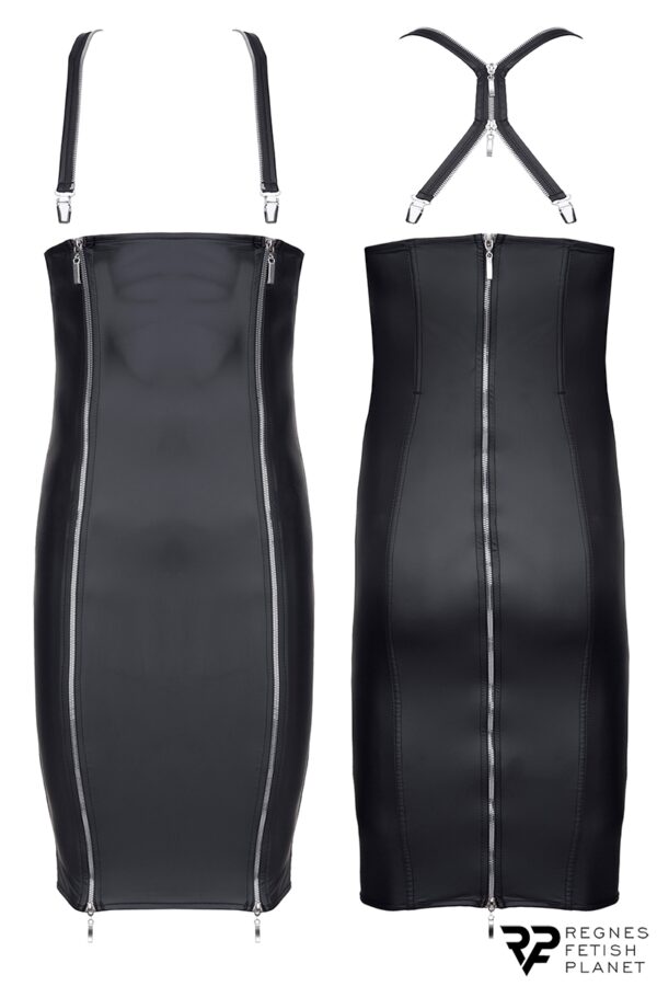 Robe zippée à bretelles amovibles – Regnes - 94edenstreet.com - sexshop en ligne