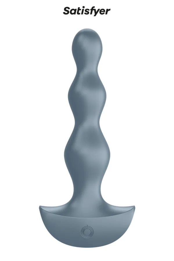 Plug anal vibrant Lolli Plug 2 gris – Satisfyer - 94edenstreet.com - sexshop en ligne