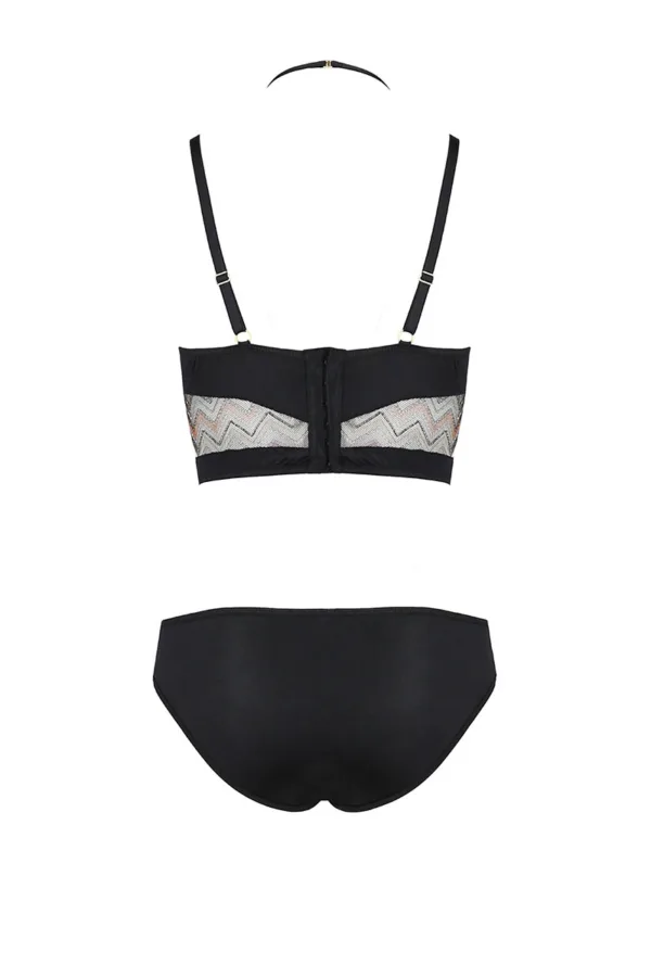 Bustier et culotte Lagerta – Casmir - 94edenstreet.com - sexshop en ligne