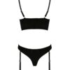 Ensemble culotte à jarretelles et bustier Lara - Casmir – Image 3