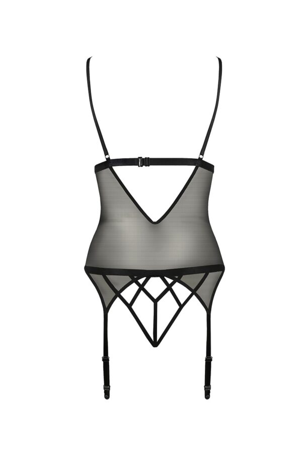 Guêpière seins nus Diabolina – Passion - 94edenstreet.com - sexshop en ligne