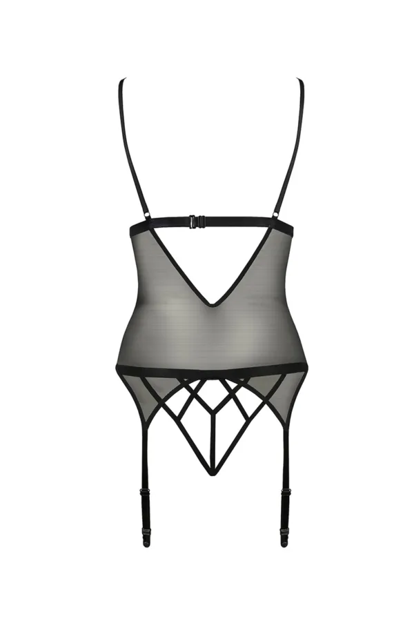 Guêpière seins nus Diabolina – Passion - 94edenstreet.com - sexshop en ligne