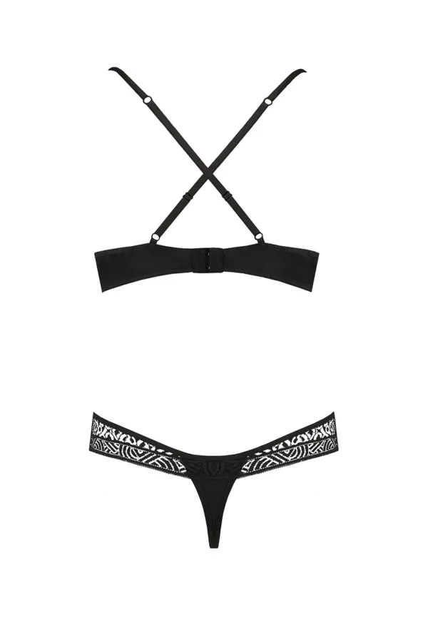 Ensemble Scarlet Bikini noir – Passion - 94edenstreet.com - sexshop en ligne