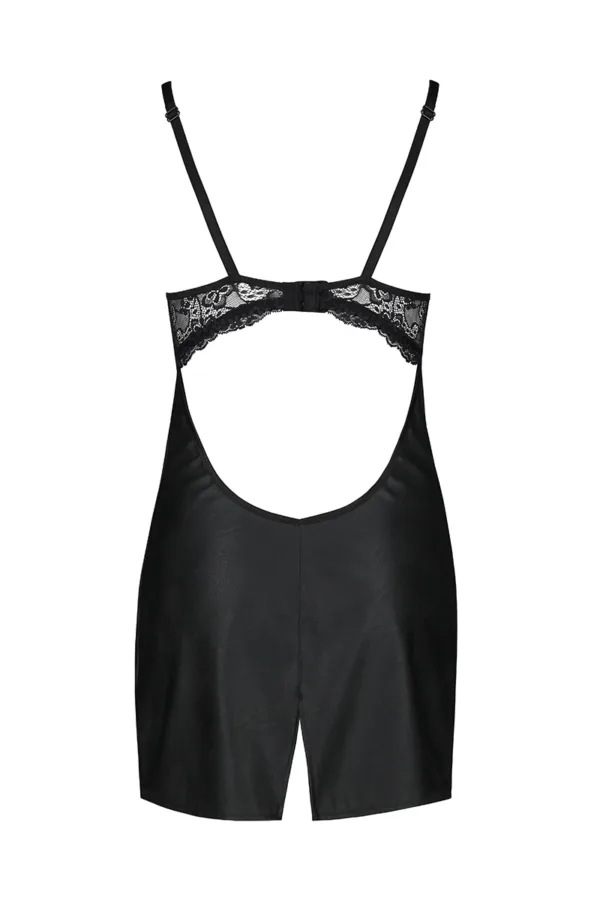 Nuisette faux cuir Loona – Passion - 94edenstreet.com - sexshop en ligne