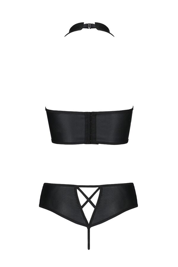 Bustier et string faux cuir Nancy - Passion – Image 3