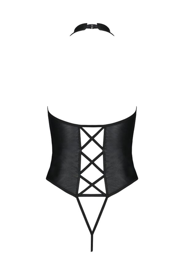 Body ouvert faux cuir Nancy - Passion – Image 3