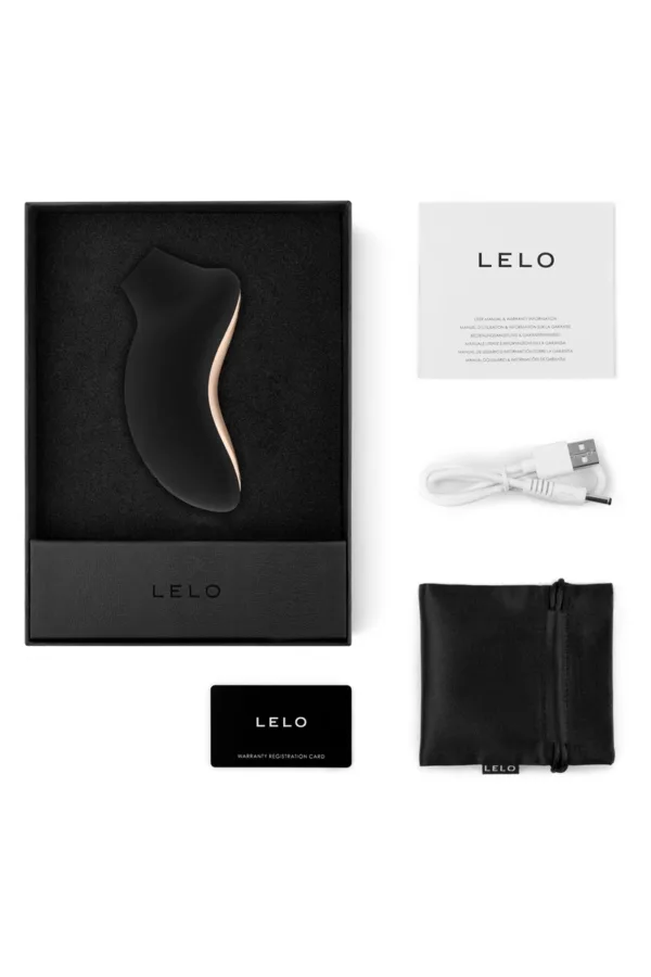 Stimulateur Clitoridien Sona 2 Cruise Noir – Lelo - 94edenstreet.com - sexshop en ligne
