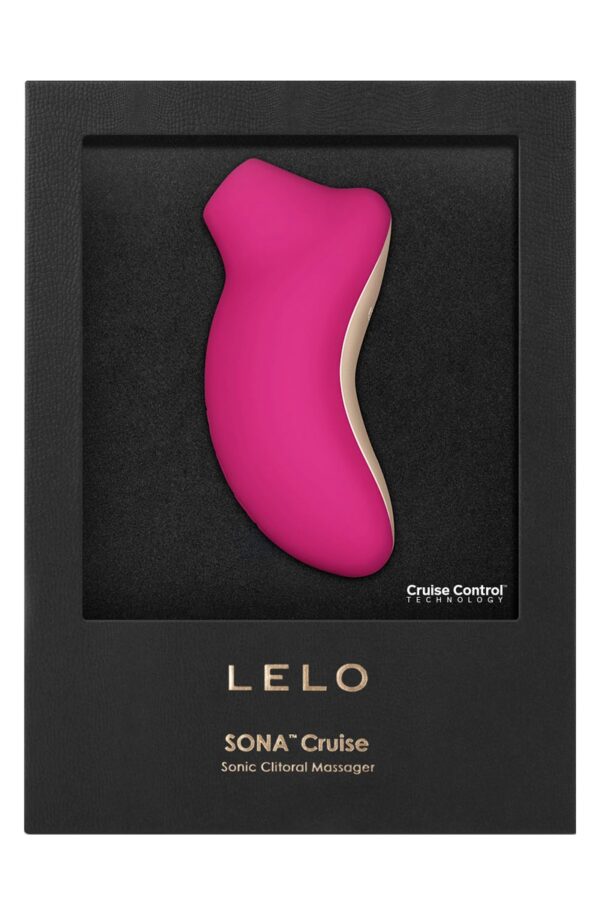 Stimulateur Clitoridien Sona 2 Cruise Cerise – Lelo - 94edenstreet.com - sexshop en ligne