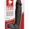 Gode réaliste The Intense Black 24 x 5 cm - Captain Red – Image 3