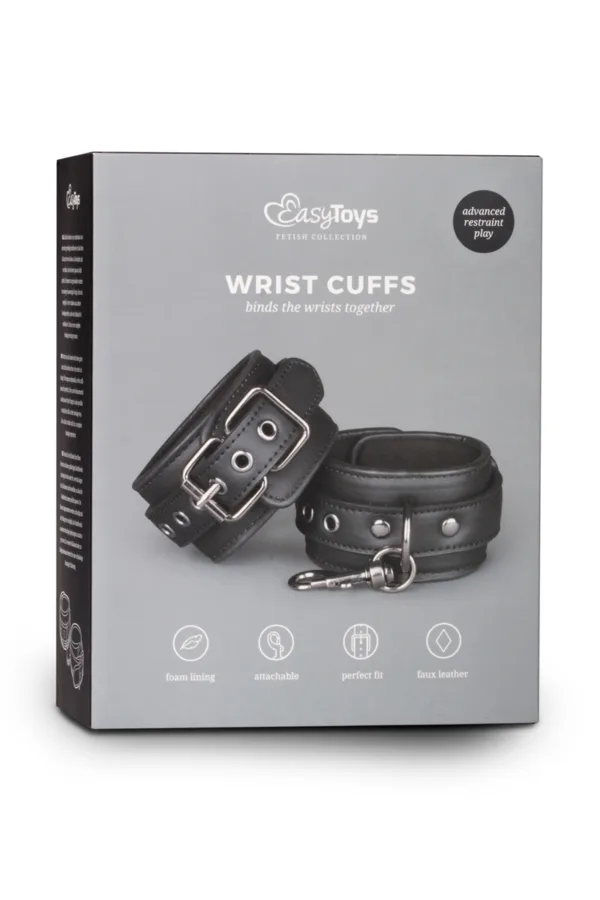 Menottes de poignets – Easytoys Fetish Collection - 94edenstreet.com - sexshop en ligne