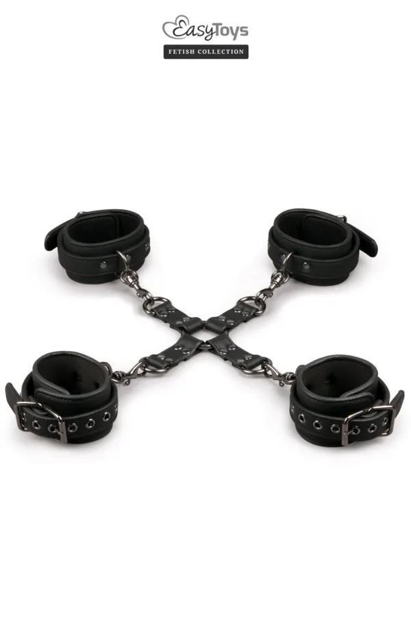 Kit d’attaches Hogtie – Easytoys Fetish Collection - 94edenstreet.com - sexshop en ligne