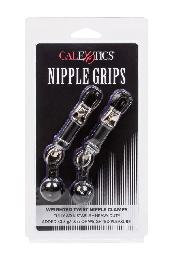 Pinces à tétons  avec poids - Calexotics – Image 3