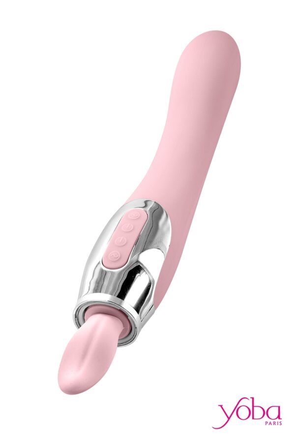 Stimulateur 4 en 1 Harmony rose – Yoba - 94edenstreet.com - sexshop en ligne