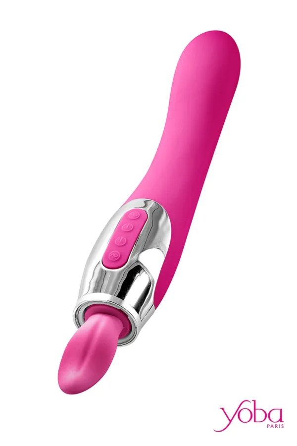 Stimulateur 4 en 1 Harmony fuchsia – Yoba - 94edenstreet.com - sexshop en ligne