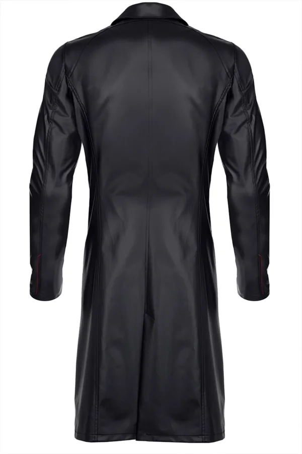 Manteau long wetlook Sergio – Regnes - 94edenstreet.com - sexshop en ligne