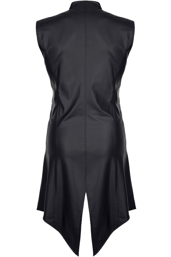 Veste longue sans manche wetlook Marco – Regnes - 94edenstreet.com - sexshop en ligne