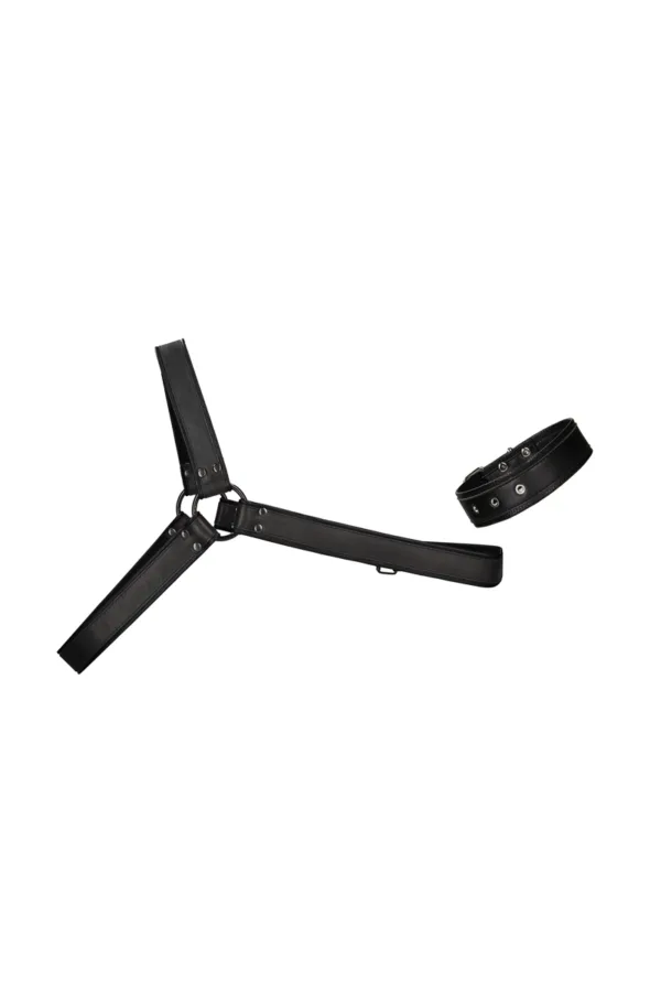Harnais Gladiator noir – Ouch! - 94edenstreet.com - sexshop en ligne