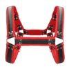 Harnais Buckle Bulldog rouge – Ouch! - 94edenstreet.com - sexshop en ligne