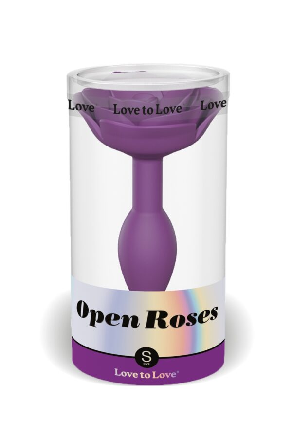 Plug Open Roses S – Love to Love - 94edenstreet.com - sexshop en ligne