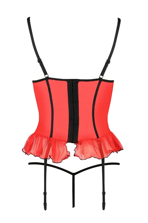Guêpière seins nus Cherry – Passion - 94edenstreet.com - sexshop en ligne