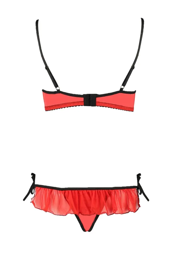 Ensemble lingerie seins nus Cherry – Passion - 94edenstreet.com - sexshop en ligne