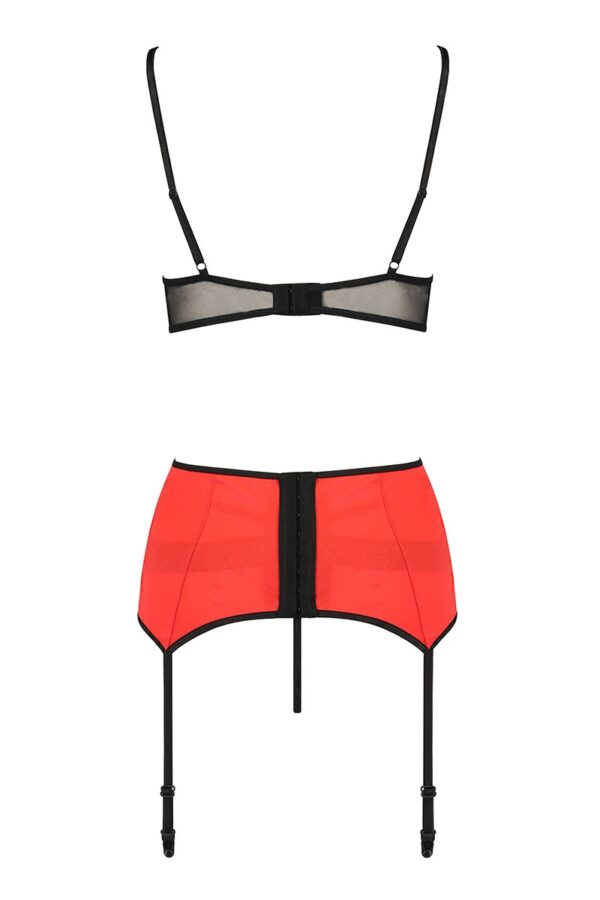 Ensemble lingerie à jarretelles Femmina - Passion – Image 3