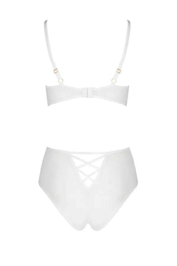 Bikini sexy blanc Lovelia – Passion - 94edenstreet.com - sexshop en ligne