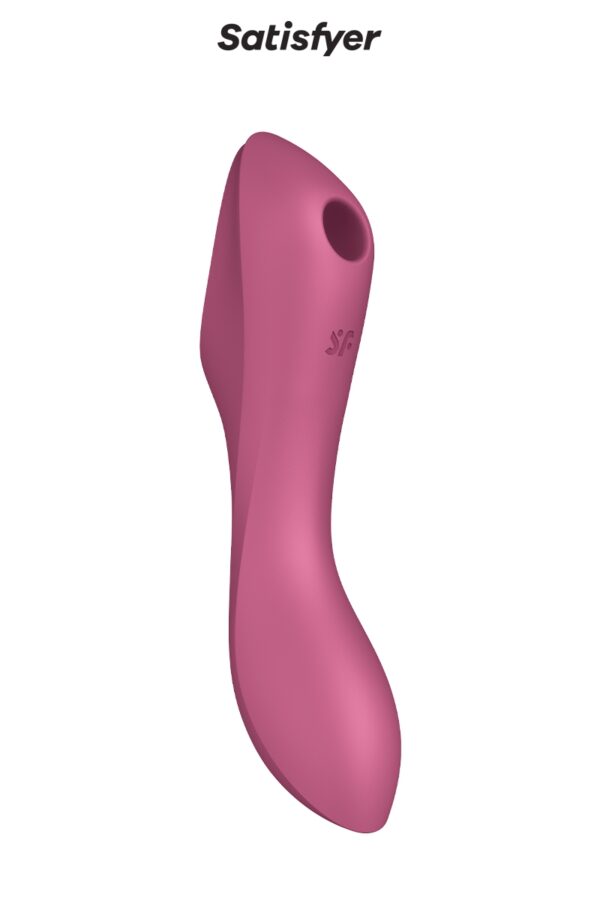 Stimulateur Curvy Trinity 3 rouge - Satisfyer – Image 3