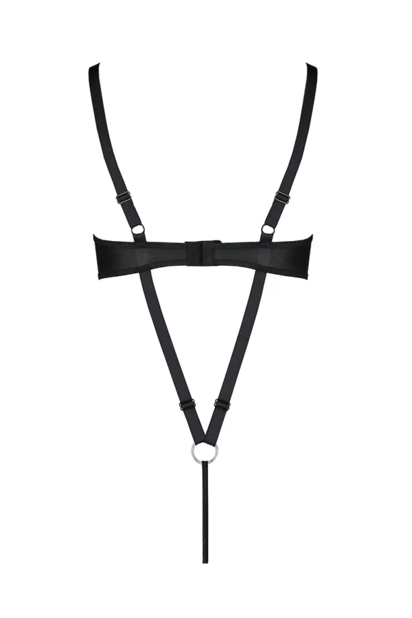 Body ouvert lacé Céline – Passion - 94edenstreet.com - sexshop en ligne