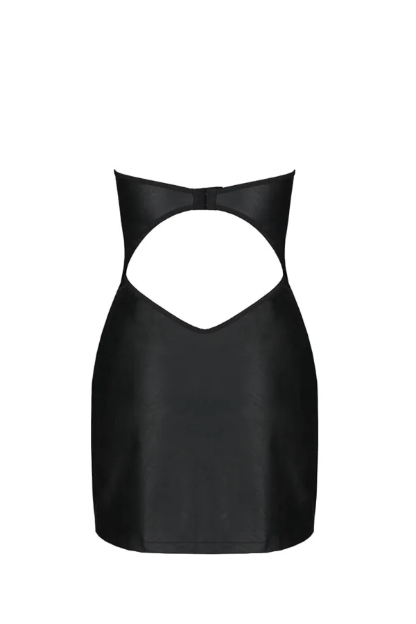 Robe faux cuir amazone Céline – Passion - 94edenstreet.com - sexshop en ligne