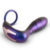 Plug vibrant et cockring Black Hole – Hueman - 94edenstreet.com - sexshop en ligne