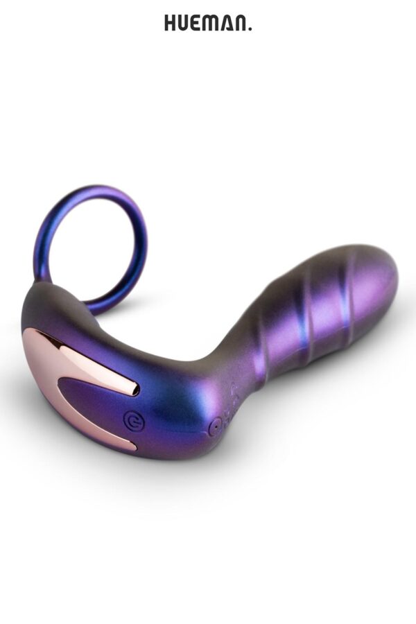 Plug vibrant et cockring Black Hole - Hueman – Image 3