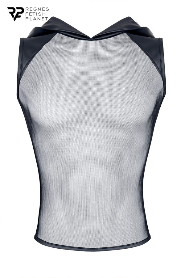 T-shirt à capuche en mesh – Regnes - 94edenstreet.com - sexshop en ligne