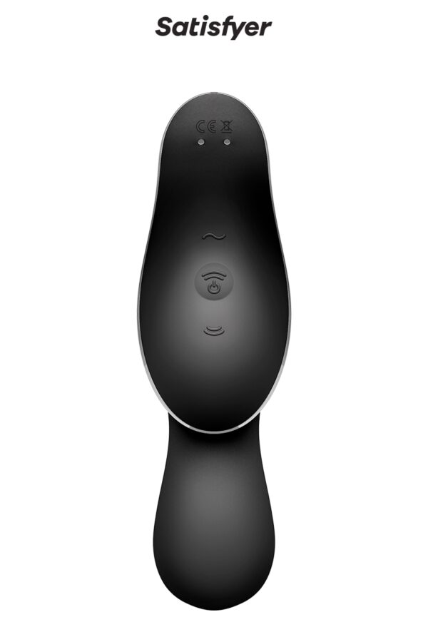Vibro à air pulsé Curvy Trinity 2 noir - Satisfyer – Image 3