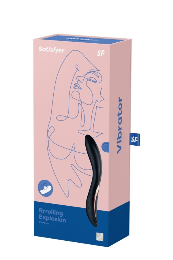 Vibro point G Rrrolling Explosion – Satisfyer - 94edenstreet.com - sexshop en ligne
