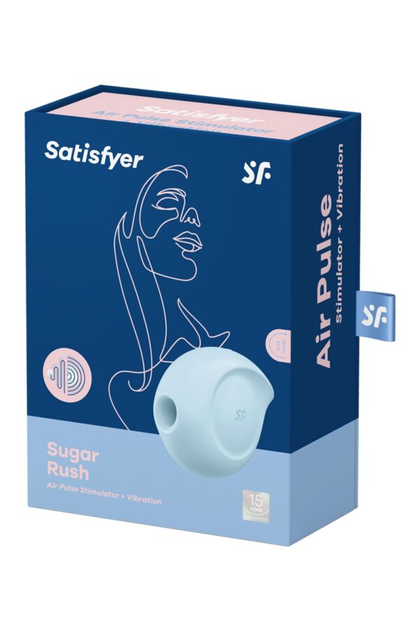 Double stimulateur Sugar Rush bleu - Satisfyer – Image 3
