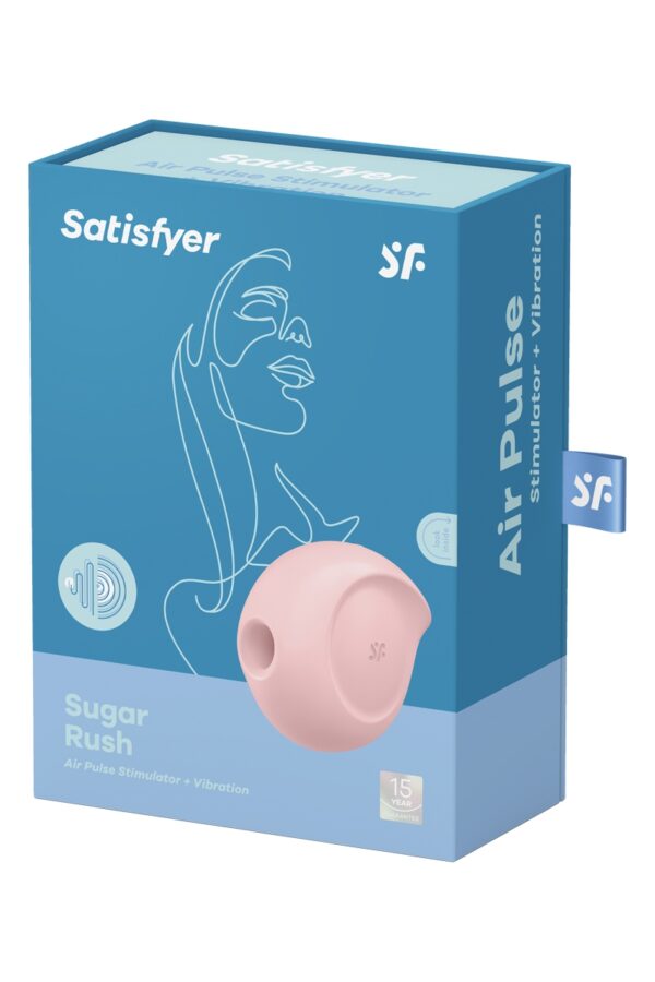 Double stimulateur Sugar Rush rose - Satisfyer – Image 3