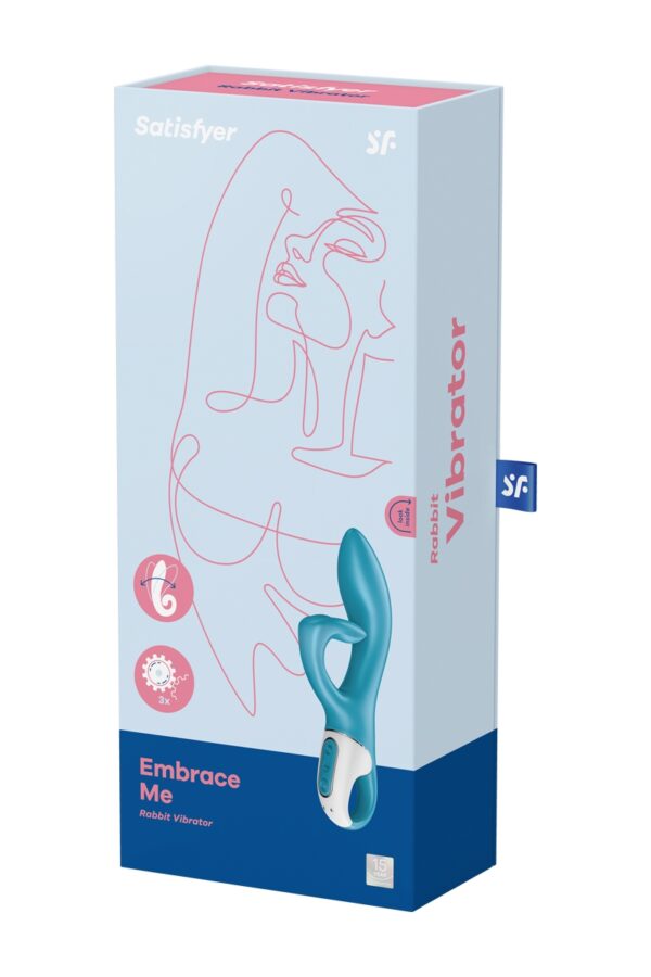 Vibro Rabbit Embrace Me Bleu - Satisfyer – Image 3